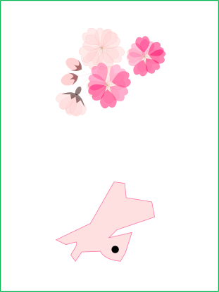 大井弁天の森のイラストとふじみ野市の地図